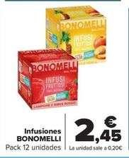 Oferta de Bonomelli - infusiones por 2,45€ en Carrefour