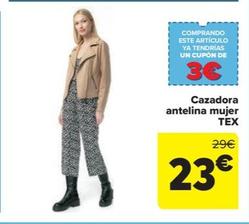 Oferta de Cazado antelina mujer por 23€ en Carrefour