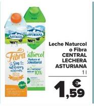 Oferta de Leche Naturcol o fibra por 1,59€ en Carrefour