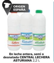 Oferta de En leche entera, semi o desnatada en Carrefour