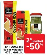 Oferta de Las salsas y pastas en Carrefour