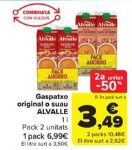 Oferta de GAspatxo Original O Suau por 6,99€ en Carrefour