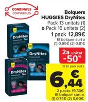 Oferta de Bolquers Drynites por 12,89€ en Carrefour