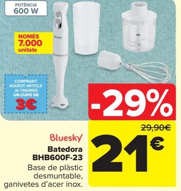 Oferta de Batedora BHB600F-23 por 21€ en Carrefour