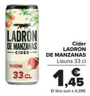 Oferta de Cider por 1,45€ en Carrefour