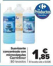Oferta de Suavizante concentrado con microcapsulas por 1,85€ en Carrefour