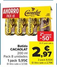 Oferta de Batido por 5,95€ en Carrefour