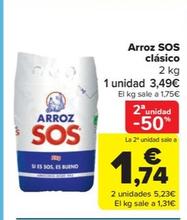 Oferta de Arroz clasico por 3,49€ en Carrefour