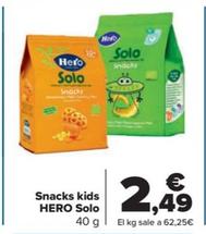 Oferta de Snacks kids por 2,49€ en Carrefour