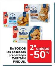 Oferta de En todos los pescados preparados en Carrefour