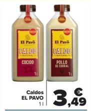 Oferta de Caldos por 3,49€ en Carrefour