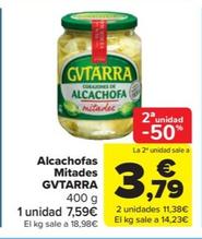 Oferta de Alcachofas mitades por 7,59€ en Carrefour