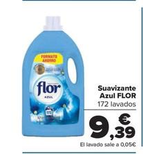 Oferta de Suavizante azul por 9,39€ en Carrefour