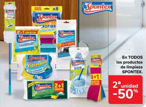 Oferta de En todos los productos de limpieza en Carrefour