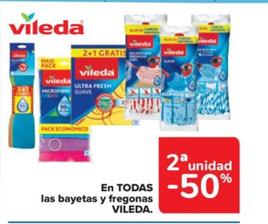 Oferta de En todos los bayetas y fregonas en Carrefour