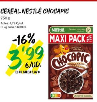 Oferta de Cereal chocapic por 3,99€ en Ahorramas