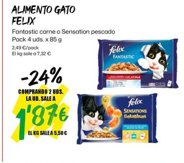 Oferta de Alimento gatto por 1,87€ en Ahorramas