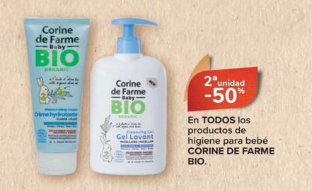 Oferta de Bio en todos los productos de higiene para bebe en Carrefour