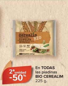 Oferta de Bio Cerealim - Las piadinas en Carrefour