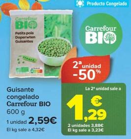 Oferta de Guisante congelado por 2,59€ en Carrefour