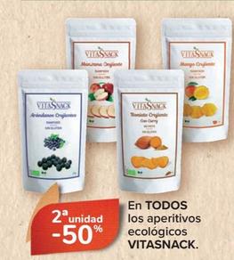 Oferta de Vitasnack - Los aperitivos ecologicos en Carrefour