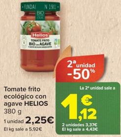 Oferta de Tomate frito ecologico con agave por 2,25€ en Carrefour
