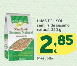 Oferta de Semilla De Sésamo Natural por 2,85€ en HiperDino