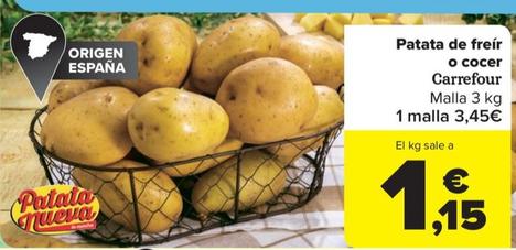Oferta de Patata de freir o cocer por 1,15€ en Carrefour Market