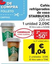 Oferta de Cafe refrigerados de vaso por 2,09€ en Carrefour Market