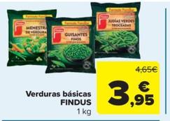 Oferta de Verduras basicas por 3,95€ en Carrefour Market