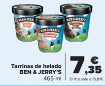 Oferta de Tarrinas de helado por 7,35€ en Carrefour Market