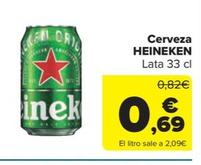 Oferta de Cerveza por 0,69€ en Carrefour Market