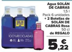 Oferta de Agua por 5,22€ en Carrefour Market