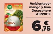 Oferta de Ambientador mango y lima decosphere por 6,75€ en Carrefour
