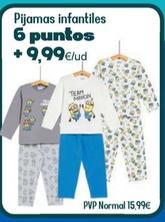 Oferta de Pijamas Infantiles por 15,99€ en Carrefour