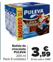Oferta de Batido de chocolate por 3,59€ en Carrefour