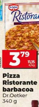 Oferta de Pizza ristorante barbacoa por 3,79€ en Dia