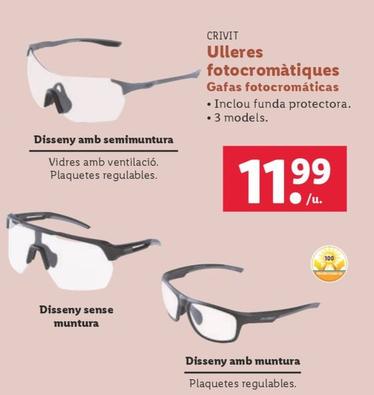 Oferta de Gafas fotocromáticas por 11,99€ en Lidl