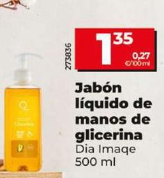 Oferta de Jabón líquido de manos de glicerina por 1,35€ en Dia
