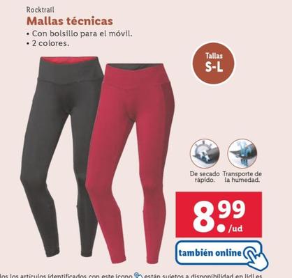 Oferta de Mallas técnicas por 8,99€ en Lidl
