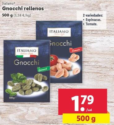 Oferta de Gnocchi rellenos por 1,79€ en Lidl