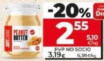 Oferta de Crema de cacahuete 100% por 3,19€ en Dia