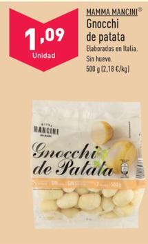 Oferta de Mamma Mancini - Gnocchi de patata por 1,09€ en ALDI