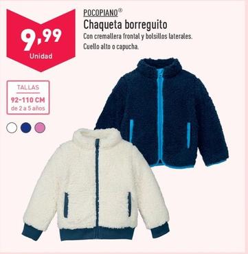 Oferta de Chaqueta borreguito por 9,99€ en ALDI