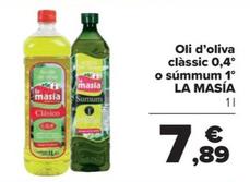 Oferta de Oli d'oliva classic 0,4 o summum 1 por 7,89€ en Carrefour Market