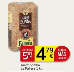 Oferta de Arroz bomba por 4,79€ en Consum