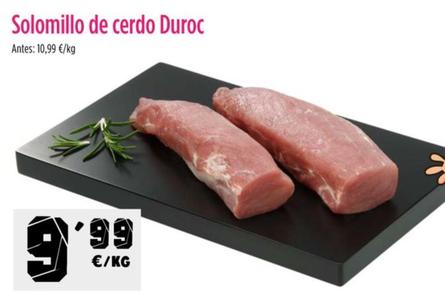 Oferta de Solomillo de cerdo duroc por 9,99€ en Ahorramas
