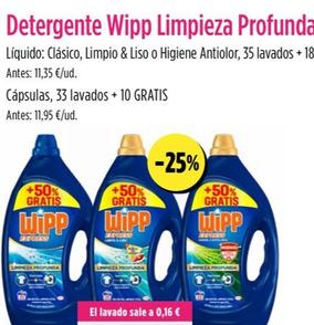 Oferta de Detergente limpieza profunda liquido por 8,49€ en Ahorramas