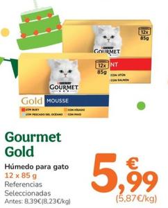 Oferta de Gourmet gold por 5,99€ en Tiendanimal