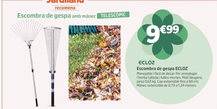 Oferta de Ecloz - escombra de gespa  por 9,99€ en Jardiland